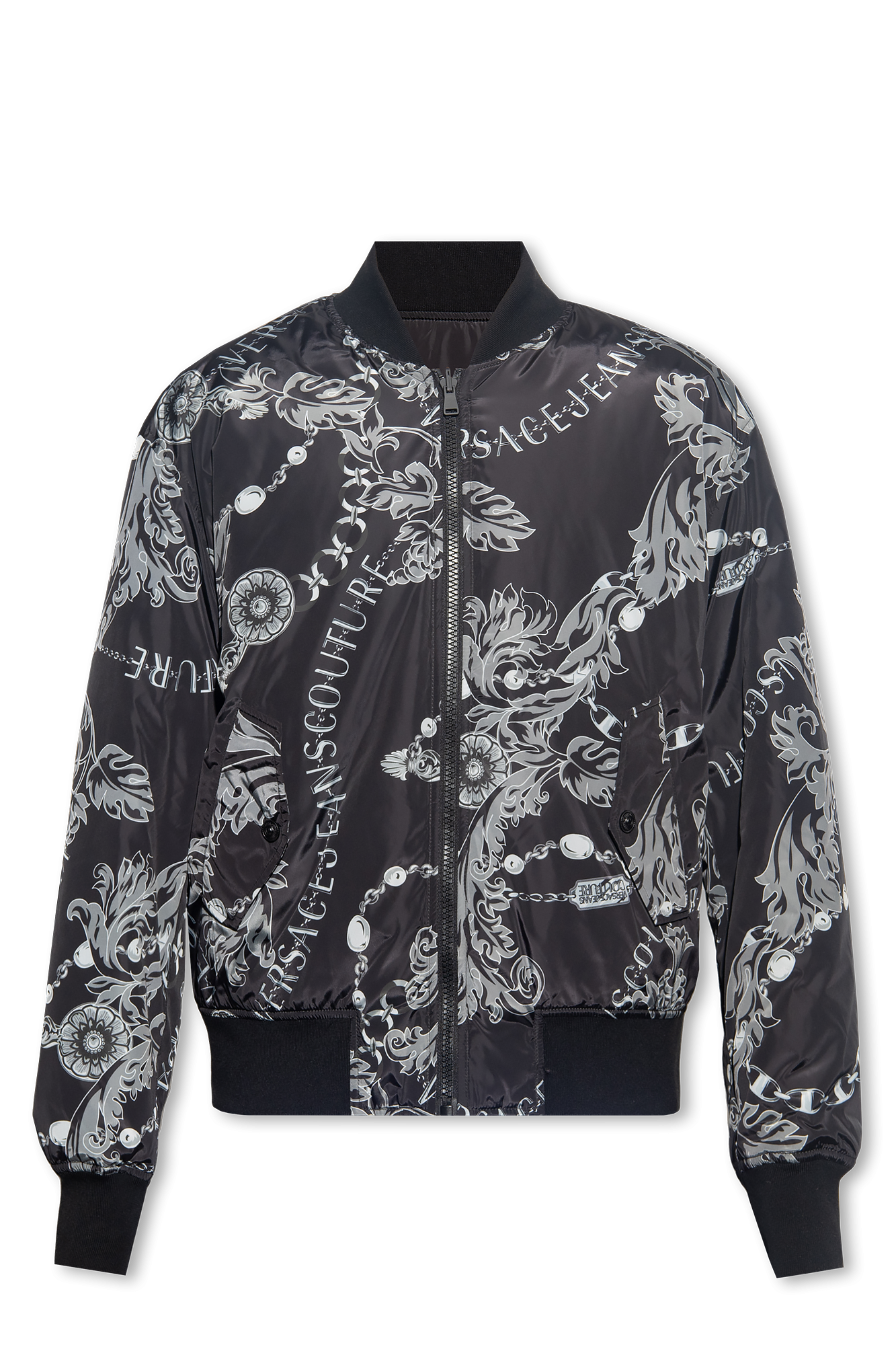 Reversible on sale versace jacket